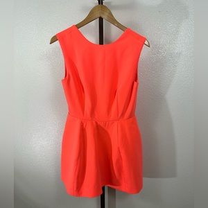 NWT AQ/AQ Dime Mini Dress in Pink Grapefruit- size 6
